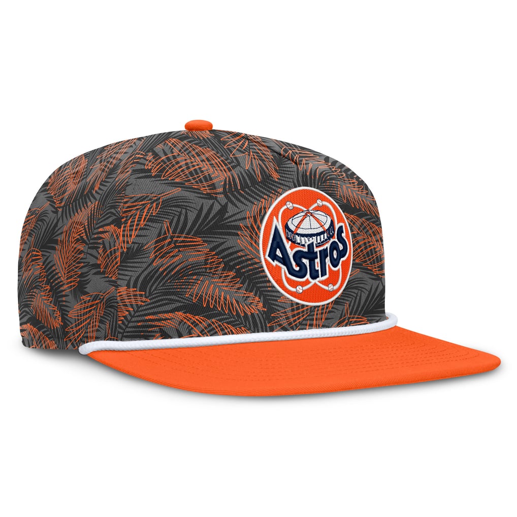 Houston Astros Fanatics Spring Training Moon Golfer Adjustable Hat - Gray/Orange